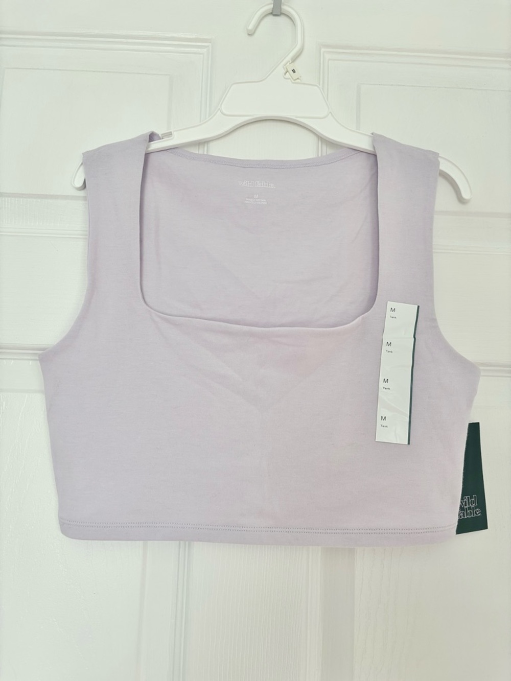 Wild Fable Square Neck Crop Tank